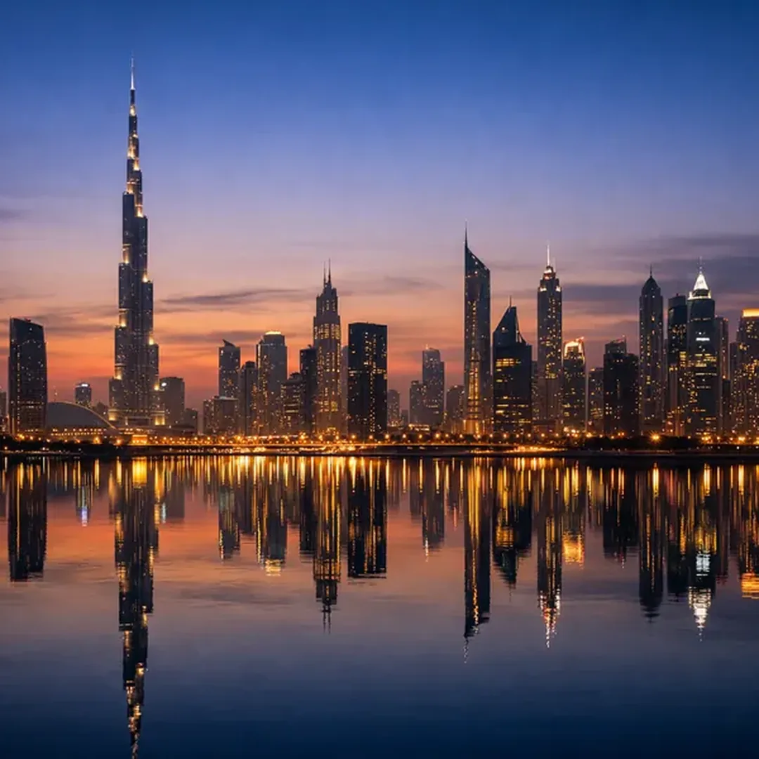 Dubai skyline and luxury beachfront - Jumeirah 5 star stays