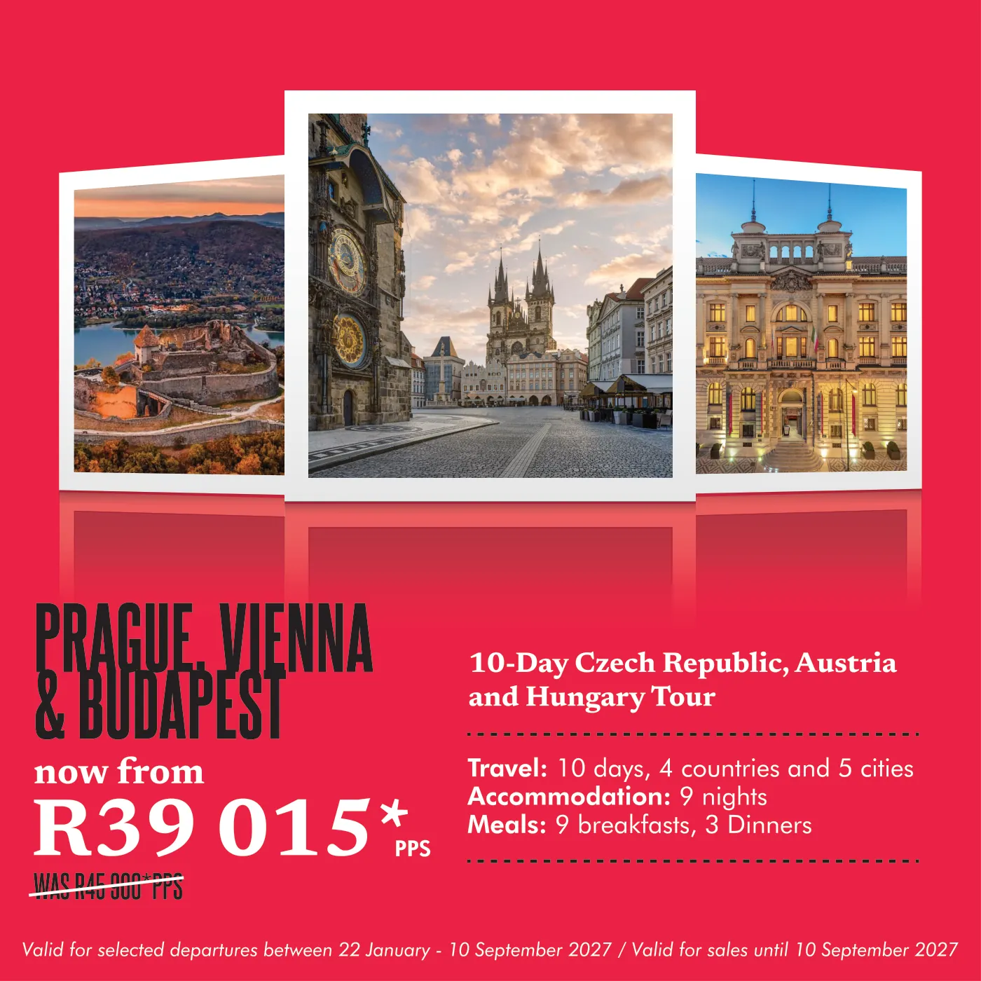 Prague, Vienna and Budapest Trafalgar tour